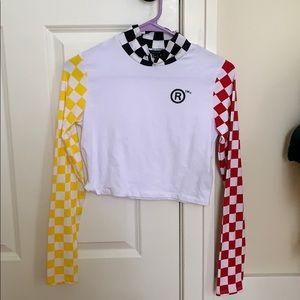 Cropped Long Sleeve Shirt